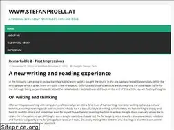 Sites similar to stefanproell.at