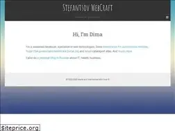 Sites similar to stefantsov.com