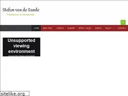 Sites similar to stefanvandesande.nl