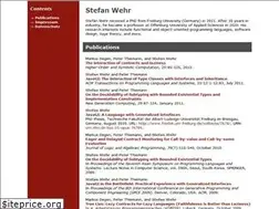 Sites similar to stefanwehr.de