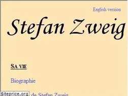 Sites similar to stefanzweig.org
