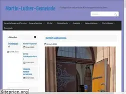 Sites similar to stein-martin-luther.de
