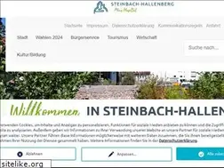 Sites similar to steinbach-hallenberg.de