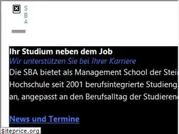 Sites similar to steinbeis-academy.de
