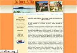 Sites similar to steiner-villa.hu