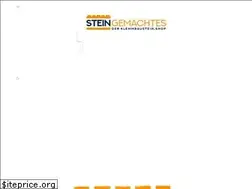 Sites similar to steingemachtes.de