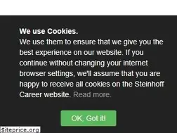 Sites similar to steinhoffcareer.com