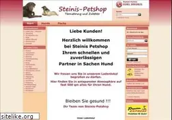Sites similar to steinis-petshop.de