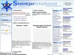 Sites similar to steinkjerleksikonet.no