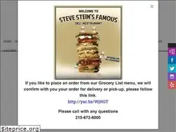 Sites similar to steinsfamousdeli.com