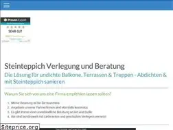 Sites similar to steinteppich-verlegen.de