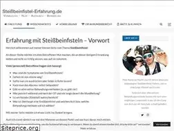 Sites similar to steissbeinfistel-erfahrung.de