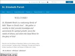 Sites similar to stelizabethchurch.org