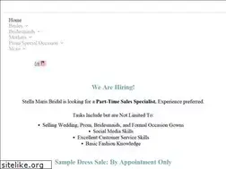 Sites similar to stellamarisbridal.com