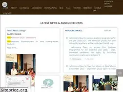 Sites similar to stellamariscollege.edu.in