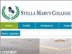 Sites similar to stellamarys.in