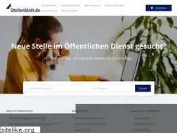 Sites similar to stellenblatt.de