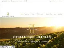 Sites similar to stellenbosch-hills.co.za