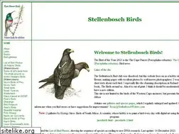 Sites similar to stellenboschbirds.com
