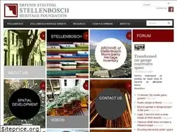 Sites similar to stellenboschheritage.co.za