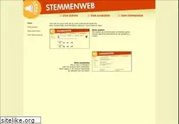 Sites similar to stemmenweb.nl