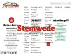 Sites similar to stemwede.de