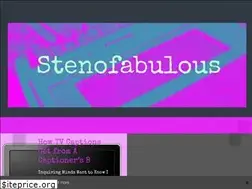 Sites similar to stenofabulous.com