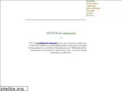 Sites similar to stenum-ortho.de