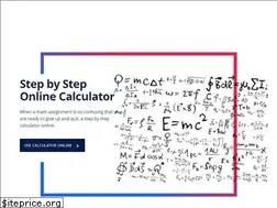 Sites similar to stepcalculator.com