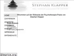 Sites similar to stephan-klapper.de