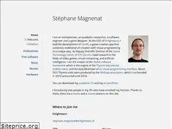 Sites similar to stephane.magnenat.net