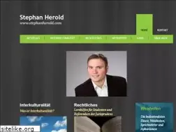 Sites similar to stephanherold.com