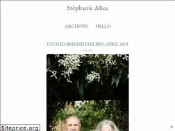 Sites similar to stephaniealice.co.uk