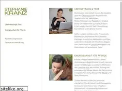 Sites similar to stephaniekranz.com