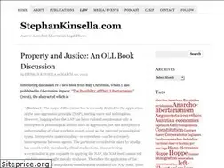 Sites similar to stephankinsella.com
