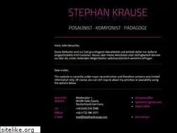 Sites similar to stephankrause.com