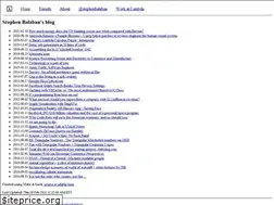 Sites similar to stephenbalaban.com