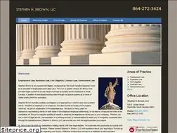 Sites similar to stephenbrownlawfirm.com
