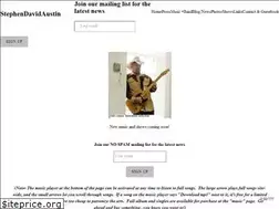 Sites similar to stephendavidaustin.com