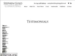 Sites similar to stephengold.co.uk