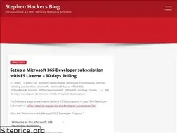 Sites similar to stephenhackers.co.uk