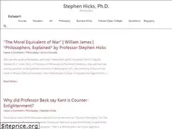 Sites similar to stephenhicks.org