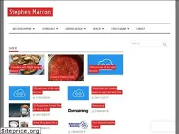 Sites similar to stephenmarron.com