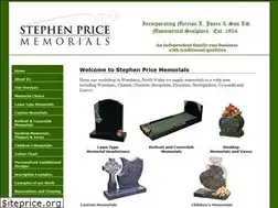 Sites similar to stephenpricememorials.co.uk