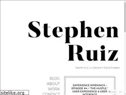 Sites similar to stephenruiz.com