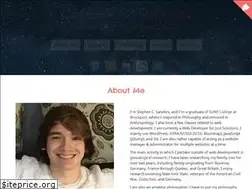 Sites similar to stephensanders.me