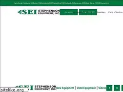 Sites similar to stephensonequipment.com