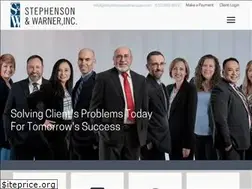 Sites similar to stephensonwarnercpas.com