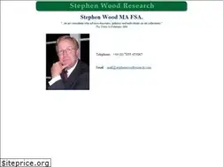 Sites similar to stephenwoodresearch.com