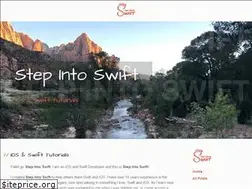 Sites similar to stepintoswift.com